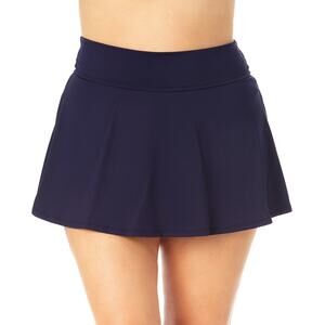 Anne Cole Women's Plus Size Live in Color Rock Skirt